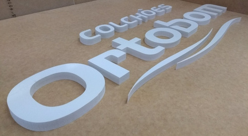 Letras Caixa Em Pvc Expandido