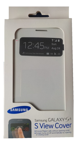  Cover S View Flip Cover Samsung Galaxy S4 Blanco