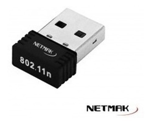 Imagen 2 de 2 de Adaptador Usb Wifi 150 Mbps Nm-cs150 Netmak (castelar)