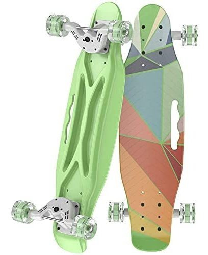 Oleio Mini Cruiser Skateboard 23.2  Plastico Patineta Rueda