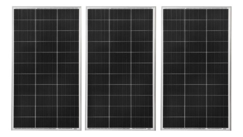 Placa Solar 160w Fotovoltaico Ztroon Ztp160m - 3 Unidades