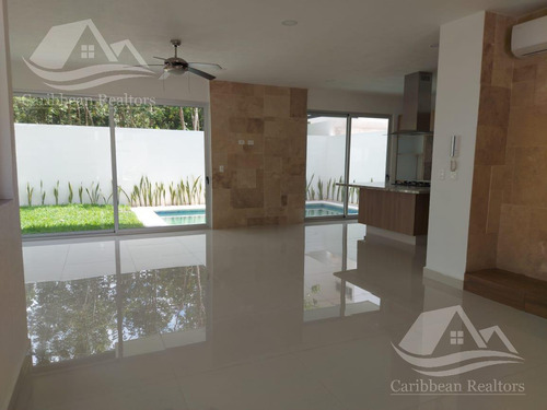 Casa En Venta En Riviera Maya Playa Del Carmen Senderos De Mayakoba B-syr5