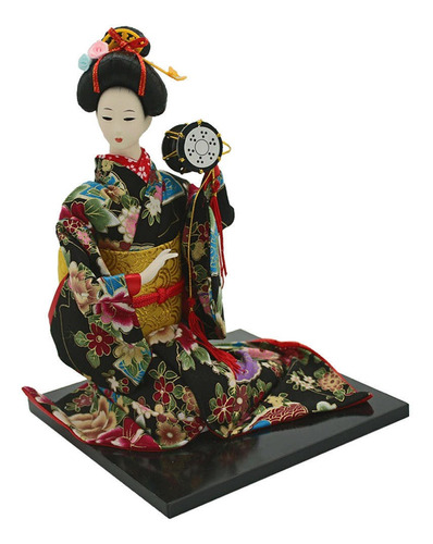 Vintage Japonés Geisha Kimono Oriental Dolls Model | Cuotas sin interés