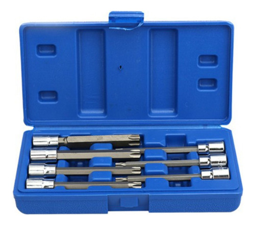 Juego De 7 Conectores Torx Star De 3/8 Pulgadas, T25, 30, T4