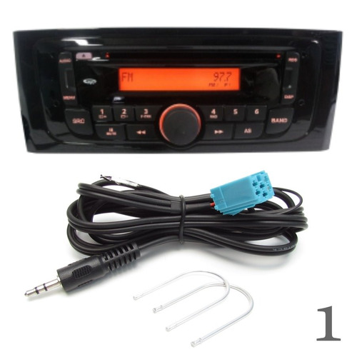 Cabo Audio Auxiliar Cd Original Fiat + Chaves