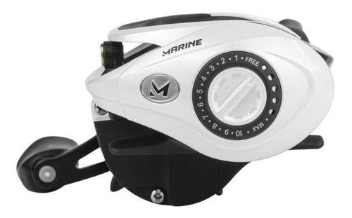 Imagem 4 de 5 de Carretilha New Venza Gto 8000 8 Rolamentos Marine Esquerda