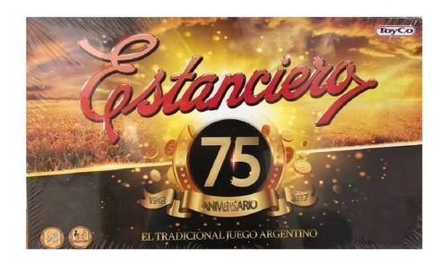 Estanciero Aniversario 75 Años Juego De Mesa Toyco