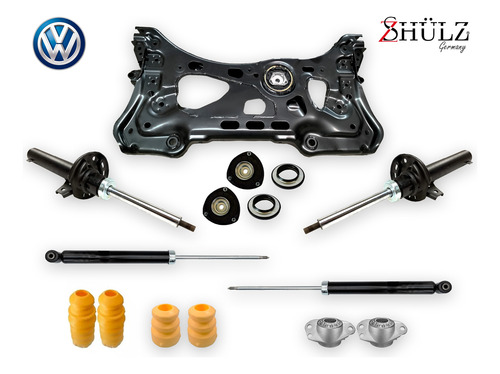 Kit Puente, Amortiguadores Y Bases Vw Golf Mk7 2013 - 2021