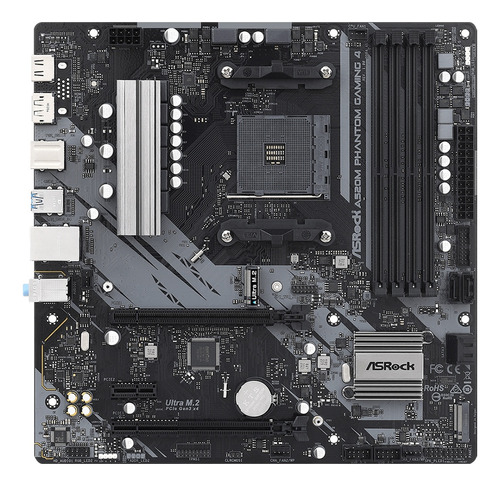 Motherboard Asrock Placa Base A520m Phantom Gaming4 Amd A520