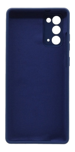 Carcasa Para Samsung Note 20 Silicona + Lamina De Hidrogel