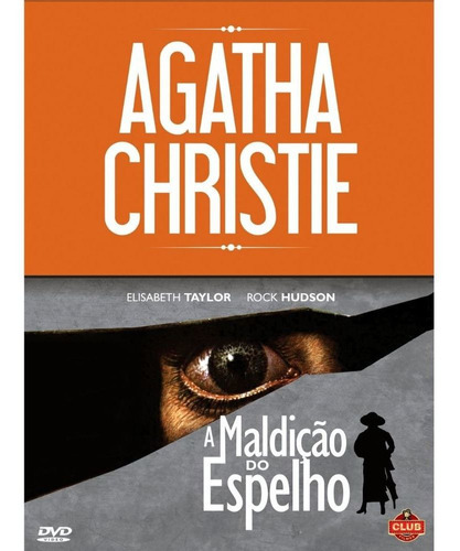 A Maldição Do Espelho - Dvd - Angela Lansbury - A. Christie