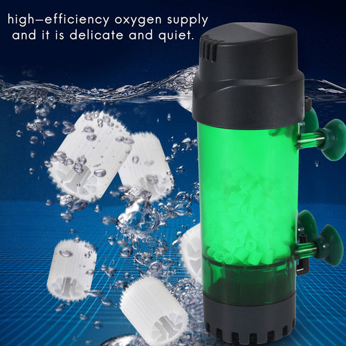 Filtro De Cama Móvel Fluidizado Bubble Bio Me Para Aquário