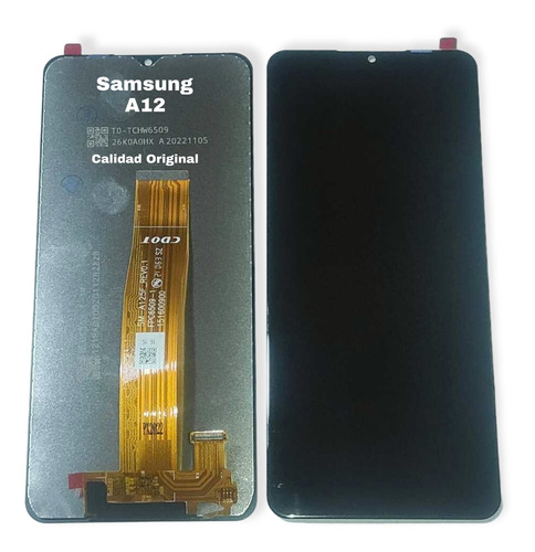 Pantalla Completa 3/4 Para Samsung A12 Calidad Original 