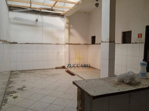 Salão Para Alugar, 300 M² Por R$ 4.000,00/mês - Jardim Bom Clima - Guarulhos/sp - Sl0806