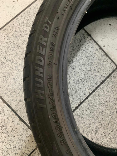 Pneus 245/40r20 99w Xl Thunder D7 Delinte Usado (Usado)