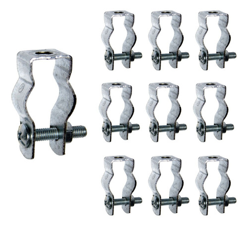 Pack - 10 Abrazaderas Tipo Caddy 25mm
