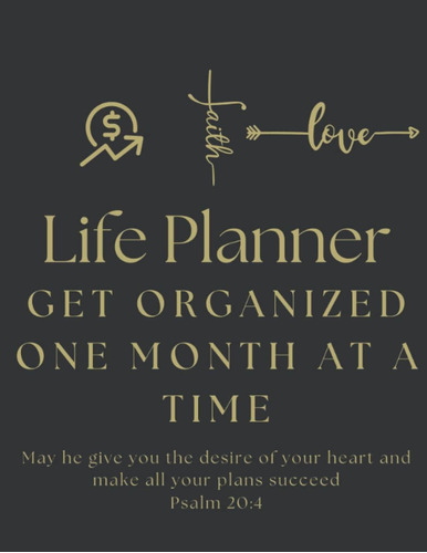 Libro: En Ingles Life Planner Get Organized One Month At