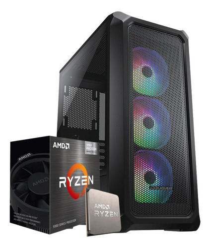 Torre Gamer 5600g 3,9 -board  B 550m-ssd Nvme 512- Ram 16gb