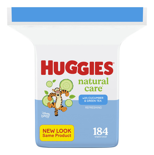 Huggies Natural Care - Toallitas Refrescantes Para Bebe, Per