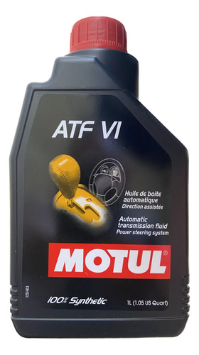 Aceite Para Caja Automatica Motul Atf Vi Dexron Vi 1l