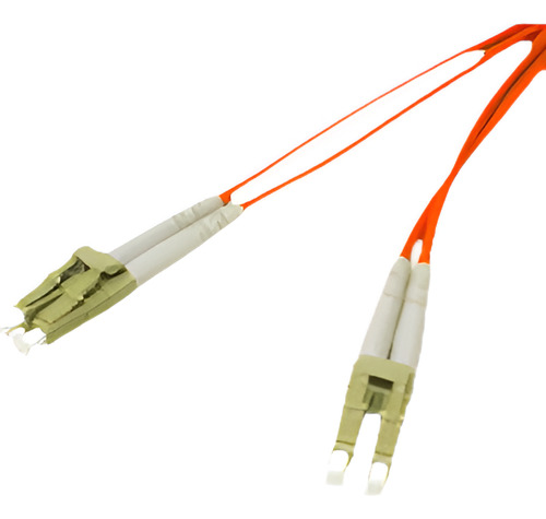 Cable D/conexión C2g 2m Lc/lc Dúplex 50/125 Mutimodo Naranja