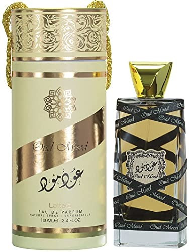 Oud Mood De Lattafa Perfumes, 100 Ml, Nuevo En Caja Sellada