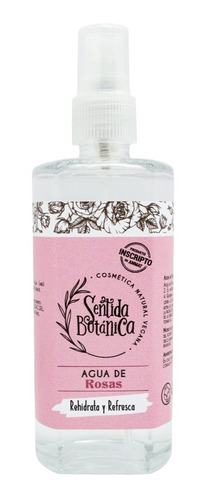 Sentida Botánica Agua De Rosas Hidratante Facial 120ml