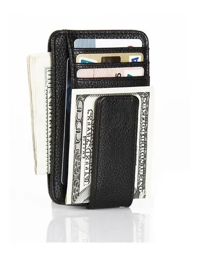Clip Para Billetes Cartera Tarjetero Unisex Antirobo Calidad