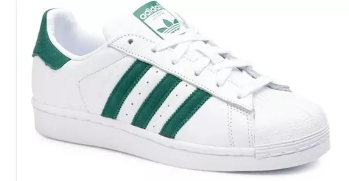 Tenis Superstar Bco/verde Ee4473 Envío gratis