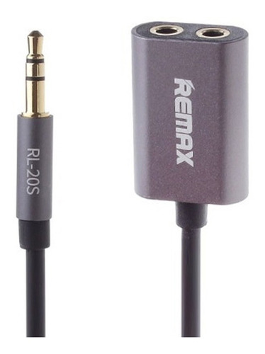 Cable Remax Audio 3.5a Aux Y A 2 3.5 Hembra Rl-20