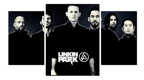 Cuadros Tripticos Modernos Musica Linkin Park Rock