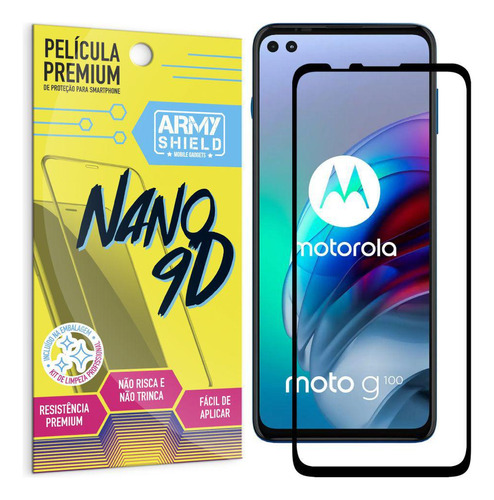 Película Moto G100 5g Premium Nano 9d - Armyshield