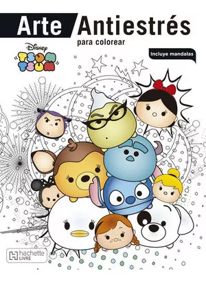 Libro: Disney Tsum Tsum. Arte Antiestres Para Colorear (incl