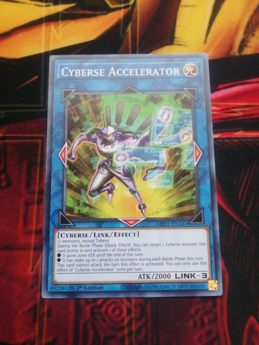 Cyberse Accelerator Yu-gi-oh! Original Konami