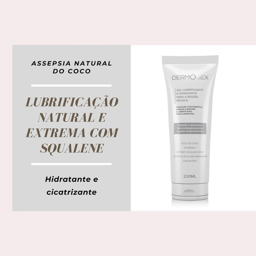 Kit 2 Hidratante Intimo Feminino Interno E Externo Dermosex
