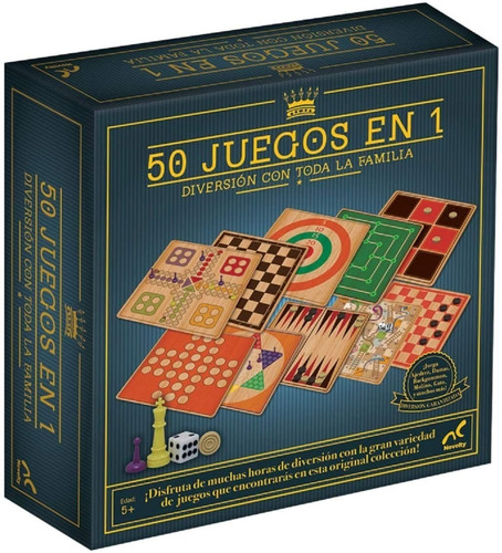 50 Juegos En 1 Juego De Mesa Familiar Juegos Novedosos 