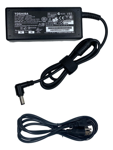 Cargador 19v 3.42a Para Toshiba, Asus, Gateway, Lanix, Etc