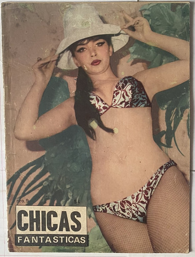 Chicas Fantasticas Nº 9 , Revista Humor Picaresca , 1969, X7