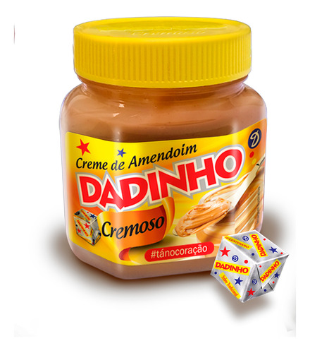 Creme de Amendoim Dadinho 180g