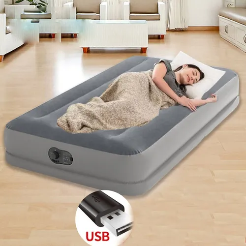 Cama Inflable Eléctrica Usb 1 Plaza - Kidscool