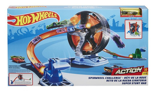 Hot Wheels Action Vehículo De Juguete Giros Extremos