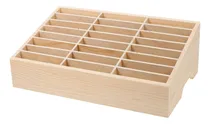 Comprar Soporte Para Teléfonos Celulares De Madera De 24 Cuadrículas