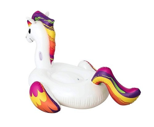 Imagen 3 de 7 de Unicornio Flotador Inflable Salvavidas 41114 Bestway