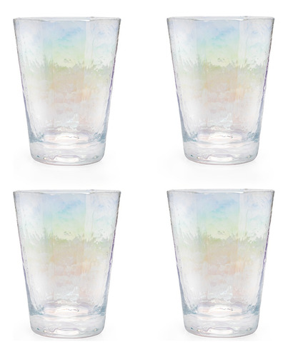 Set De Vasos Ditoclear Tornasol X4 Piezas Crown Baccara