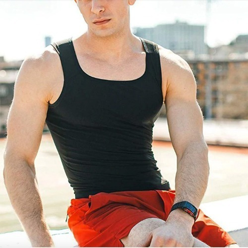 Imagen 6 de 8 de 3 Camisetas Faja Sauna Entrenamiento Fitness Running Deporte