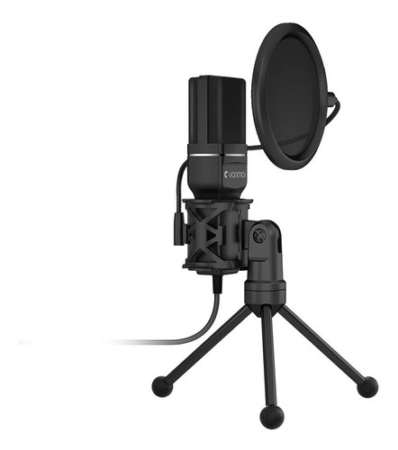 Micrófono Yanmai SF-777 condensador cardioide negro