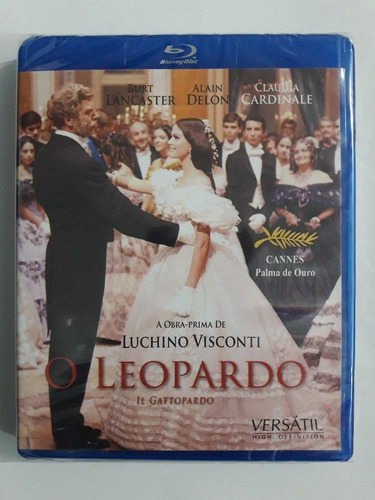 O Leopardo - Luchino Visconti Bluray Original Lacrado