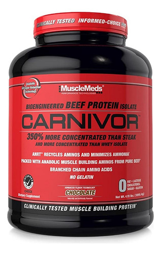 Carnivor Isolate Proteina Carne Beef 4,5lb