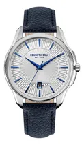Comprar Reloj Hombre Kenneth Cole Kcwgb2125101 New York Color De La Correa Azul Color Del Bisel Plateado Color Del Fondo Plateado