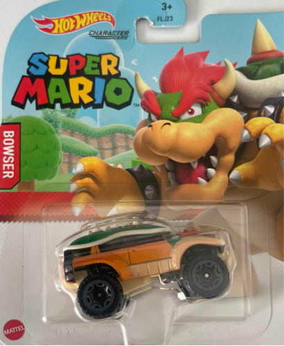 Hot Wheels Characters Cars Supermario Bowser